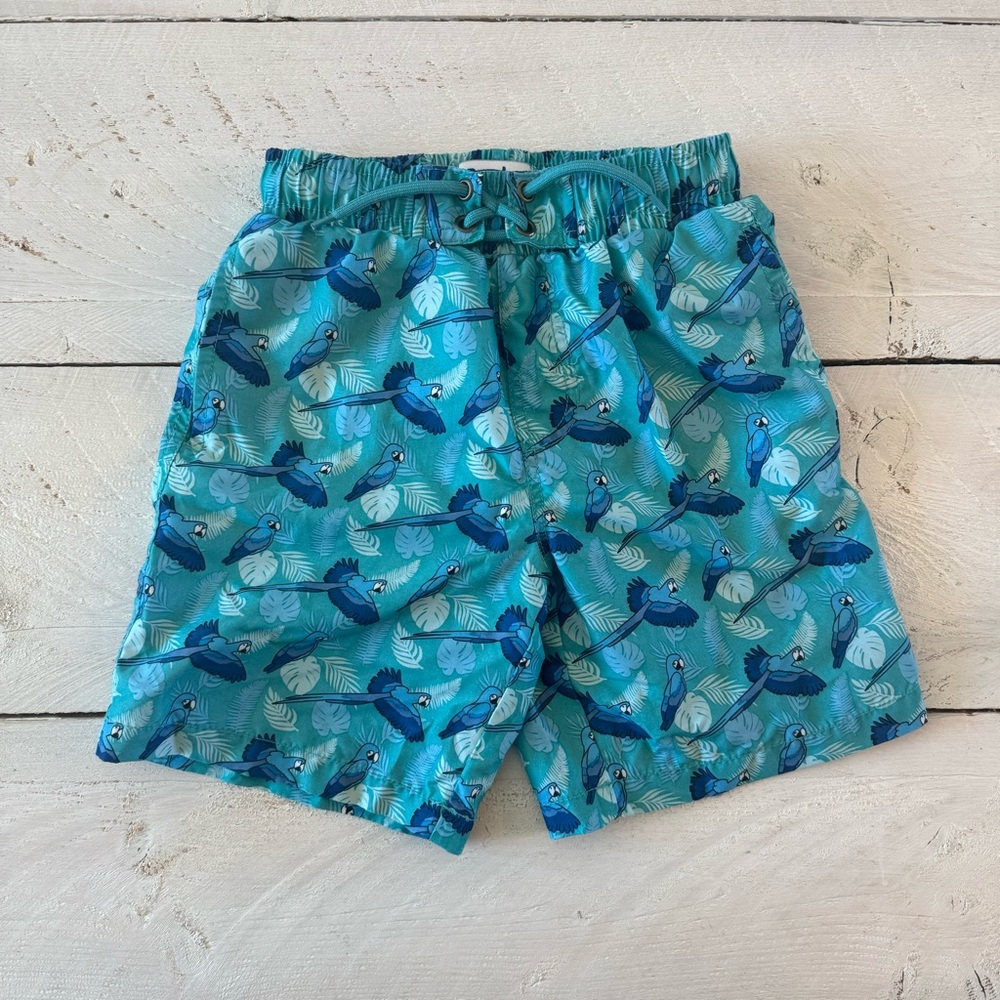 Boys Beach Bros Parrot Swim Trunks